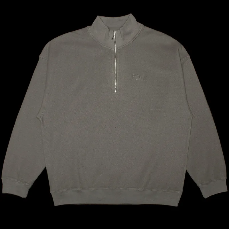 Half Zip L/S Pique Shirt sold by Premier