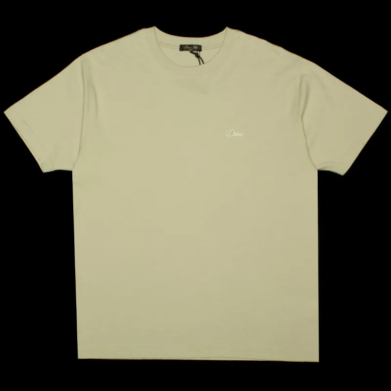 Cursive Small Logo T-Shirt sold by Premier