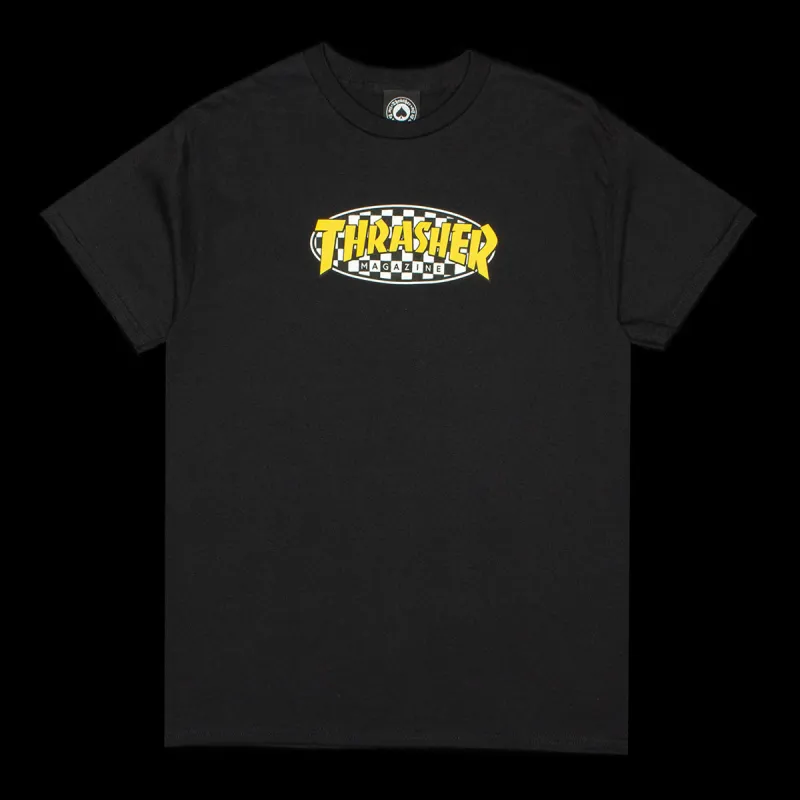 Checkered Oval T-Shirt sold by Premier