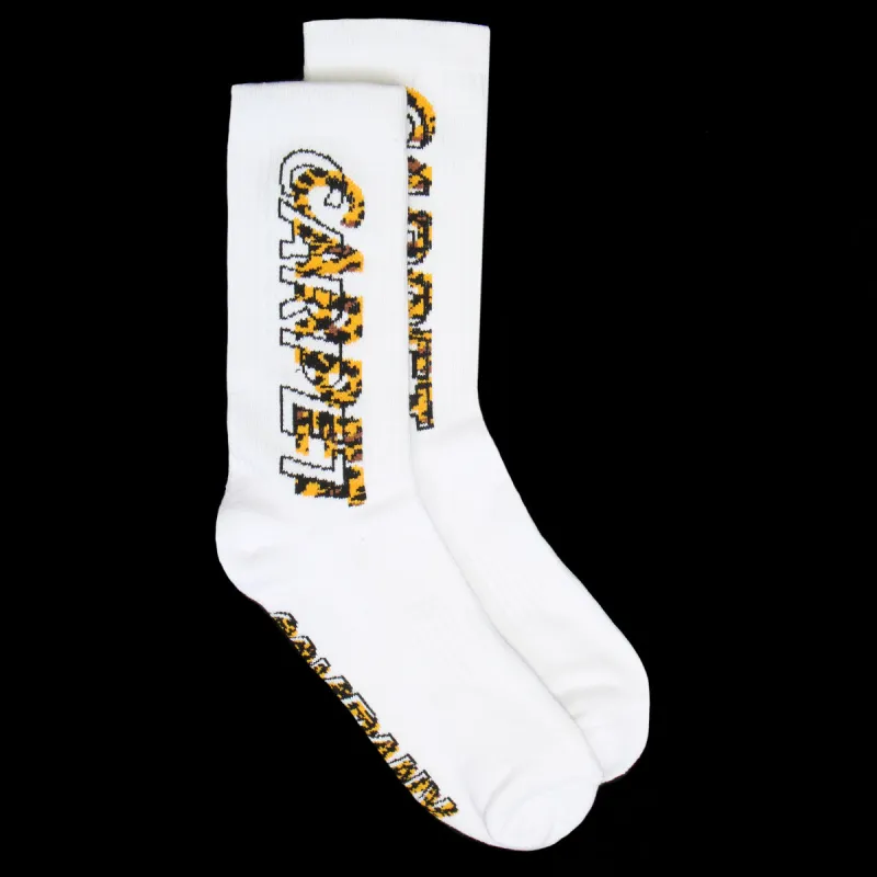 Misprint Cheetah Sock sold by Premier