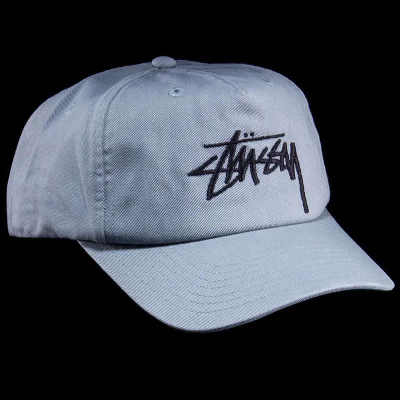 Big Stock Mid Depth Cap made by Stussy