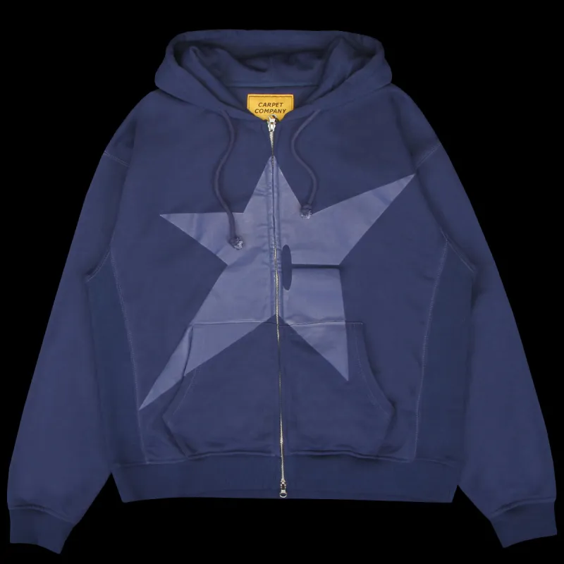 Puff Print Zip Hoodie sold by Premier