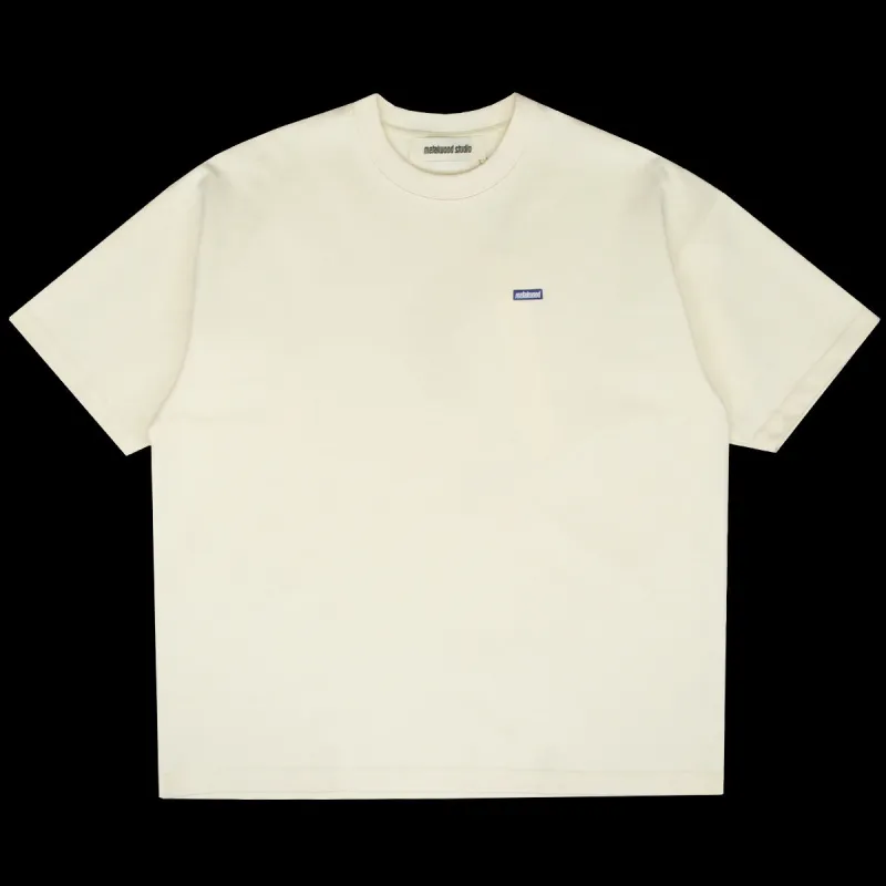 Heavyweight Mini Metal Logo T-Shirt made by Metalwood Studios