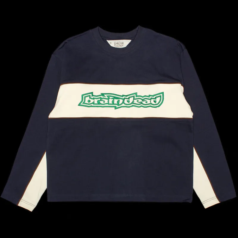 Heavyweight Paneled L/S Shirt made by Brain Dead