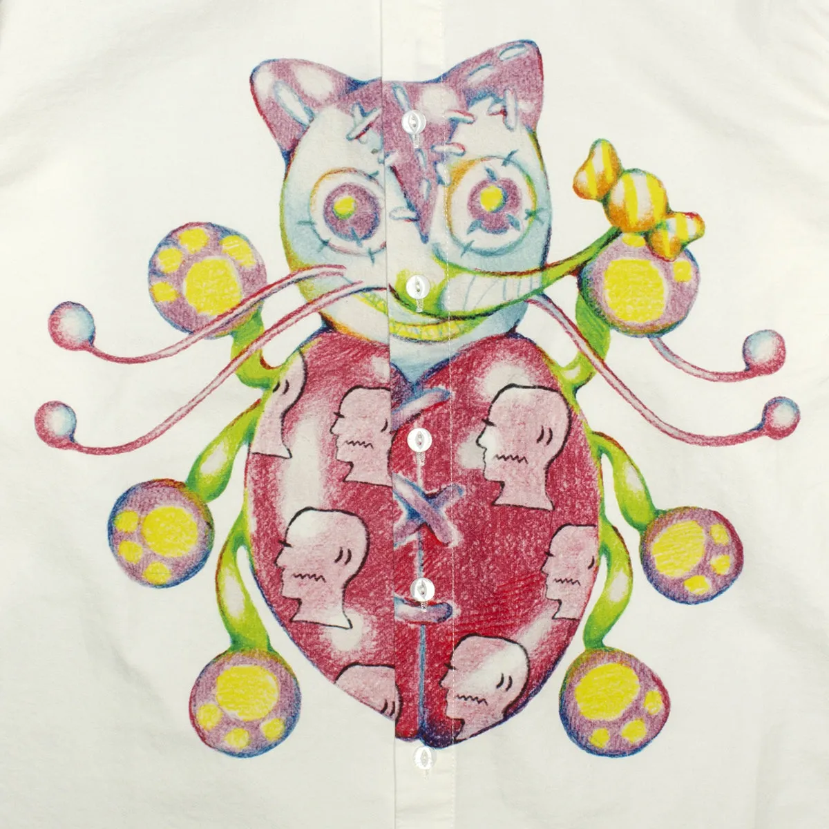 Gaspar Heart Button-Up Oxford Shirt sold by Premier product image thumbnail 3