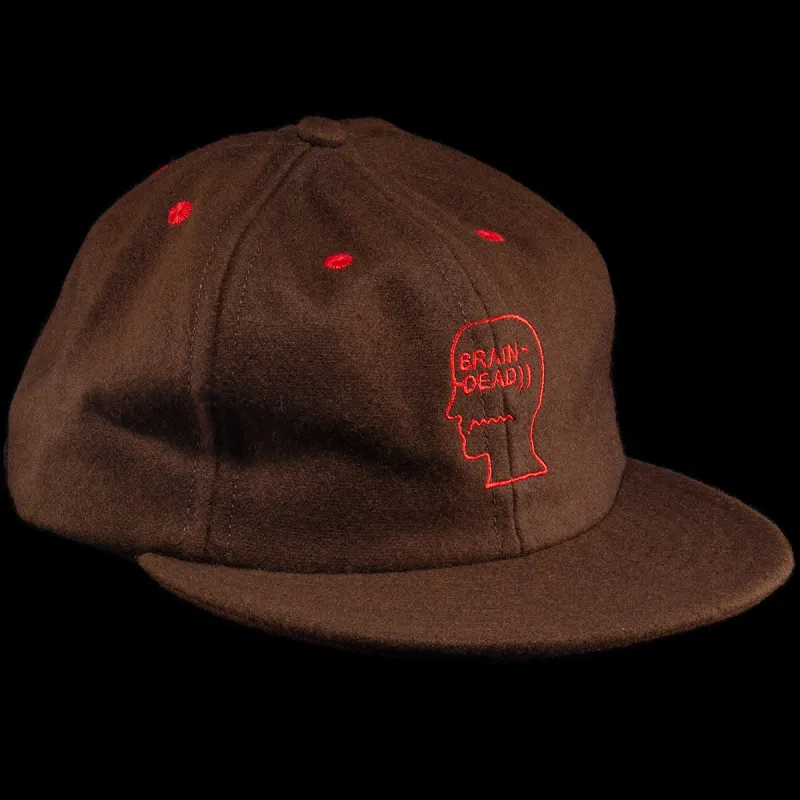 Flannel Classic Logohead 6 Panel Hat sold by Premier