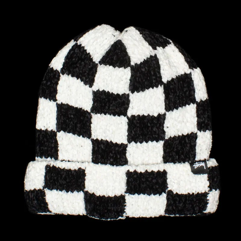 Crochet Checkered Beanie sold by Premier