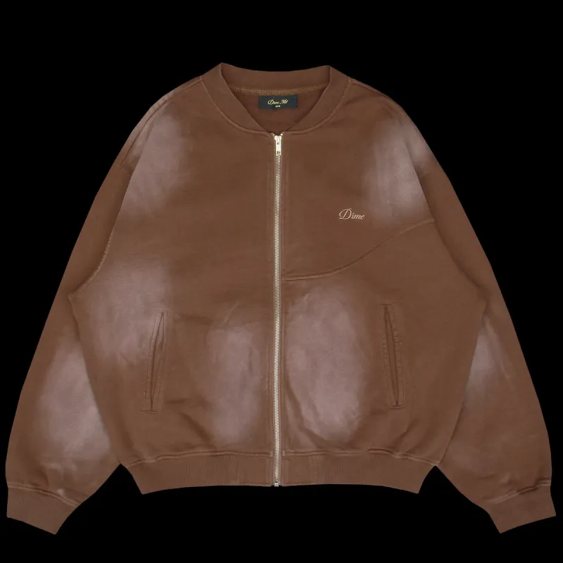 Faded Fleece Bomber made by Dime