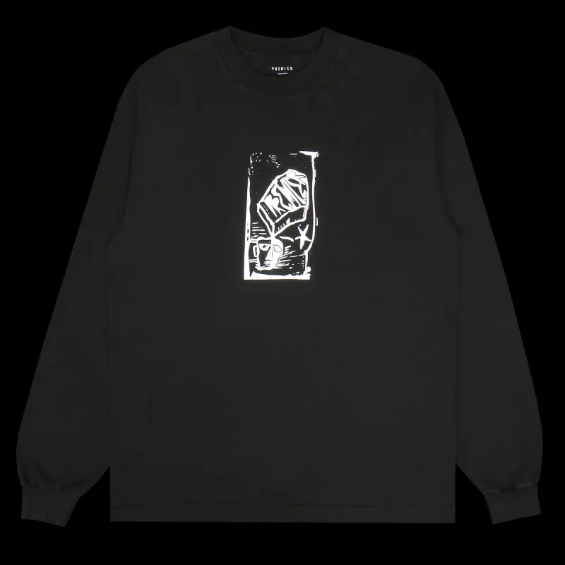 Linocut L/S T-Shirt sold by Premier