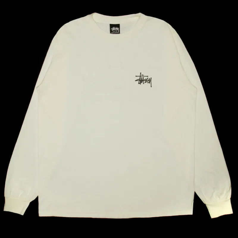 Basic Stussy Pigment Dyed L/S T-Shirt sold by Premier