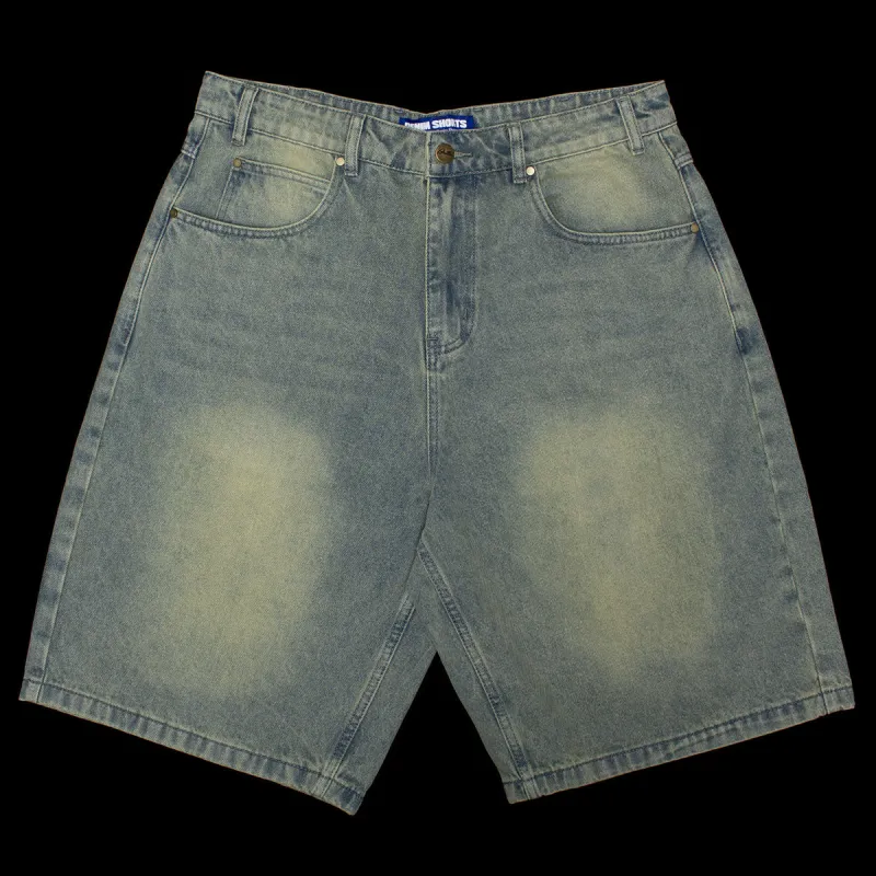 Scorpion Stitch Denim Shorts made by Butter