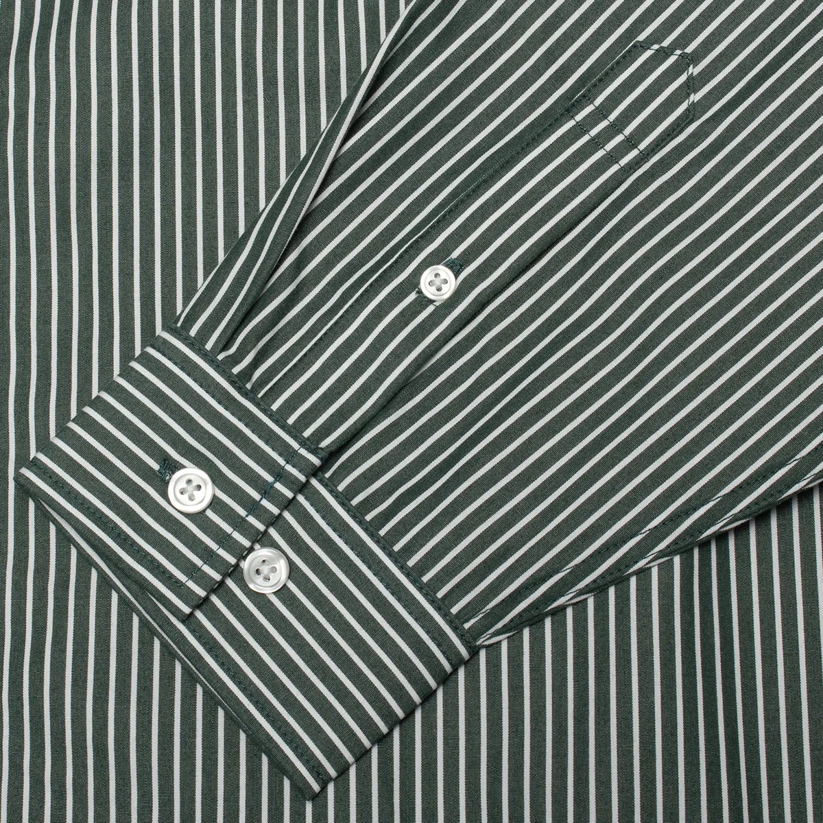 Striped Poplin Shirt sold by Premier product image thumbnail 4