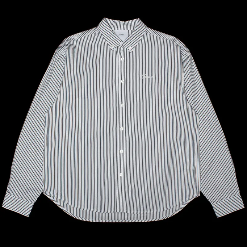 Striped Poplin Shirt made by Premier
