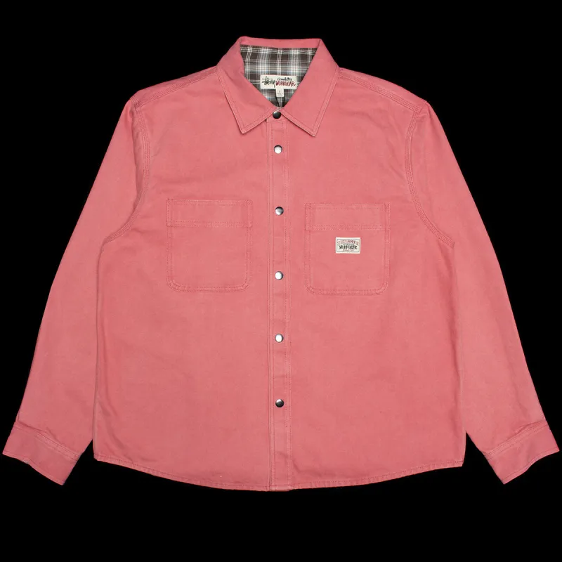 Heavy Washed Canvas Shirt made by Stussy