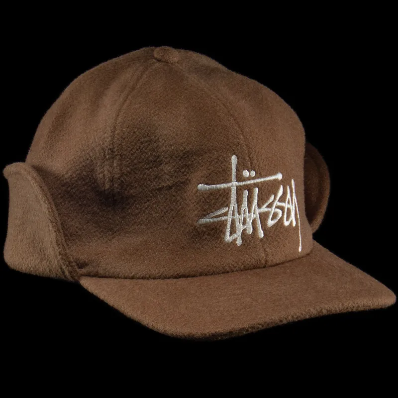 Ear Flap Wool Hat made by Stussy