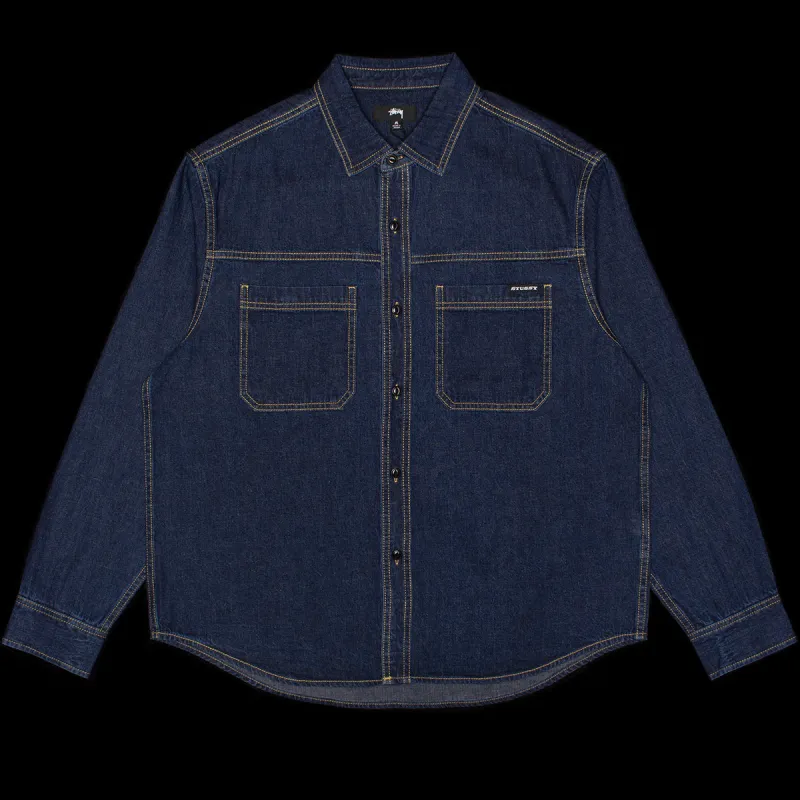 Work Denim Shirt made by Stussy