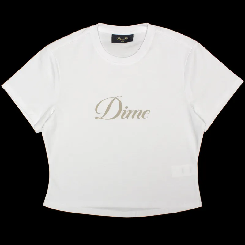 Women's Cursive T-Shirt made by Dime