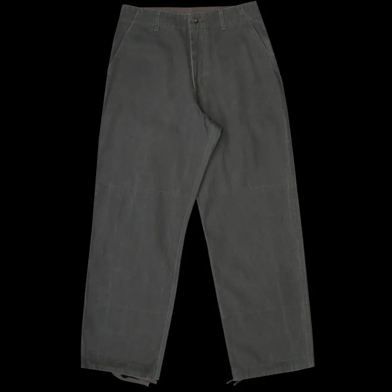 Sulfur Dyed Fade Pants made by Snow Peak