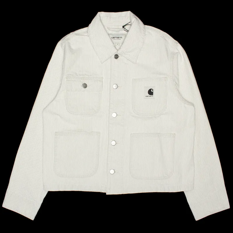 Women's Mercer Stripe Chore Coat made by Carhartt WIP