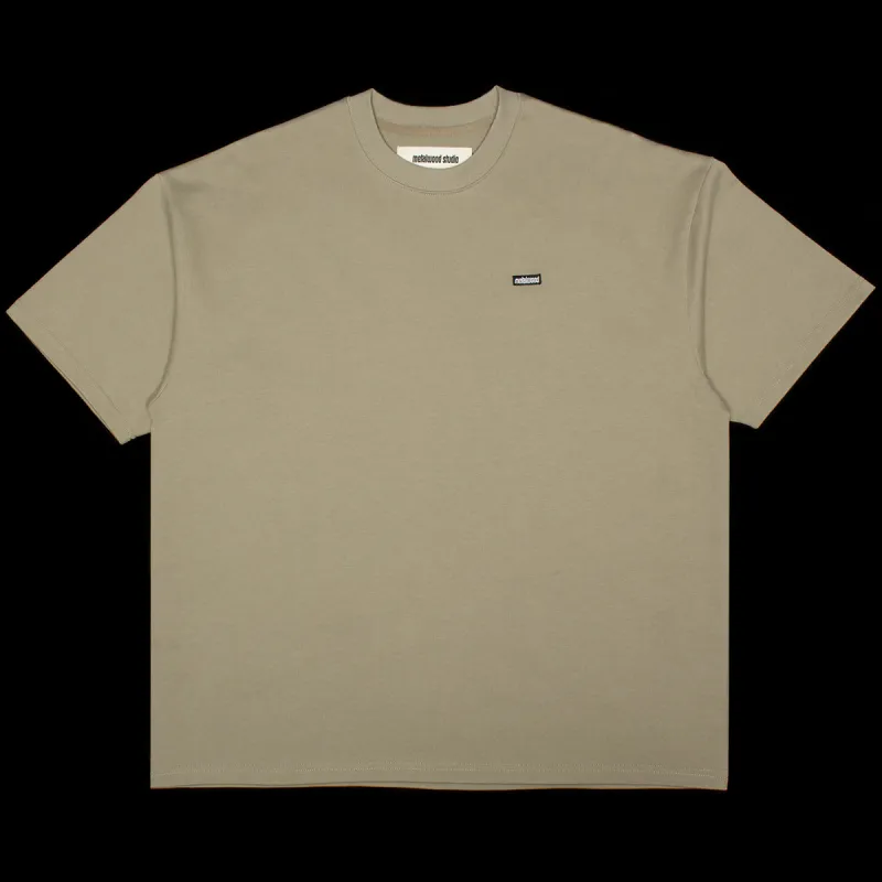 Heavyweight Mini Metal Logo T-Shirt made by Metalwood Studios