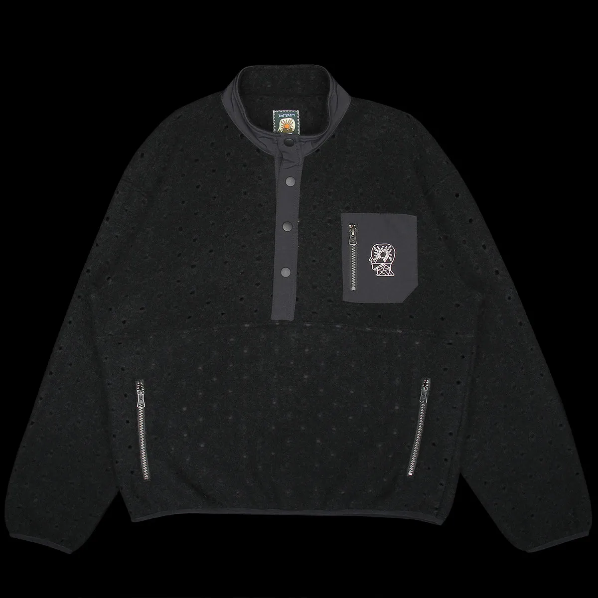 Hole Mock Neck Pullover sold by Premier
