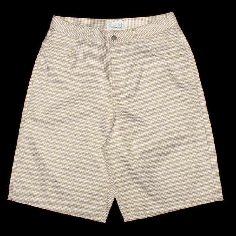 Baggy Houndstooth Shorts made by Dime