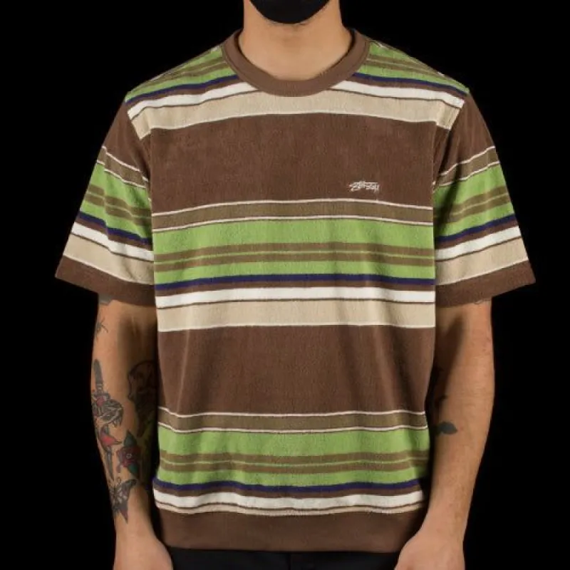 Hudson Stripe Crew made by Stussy