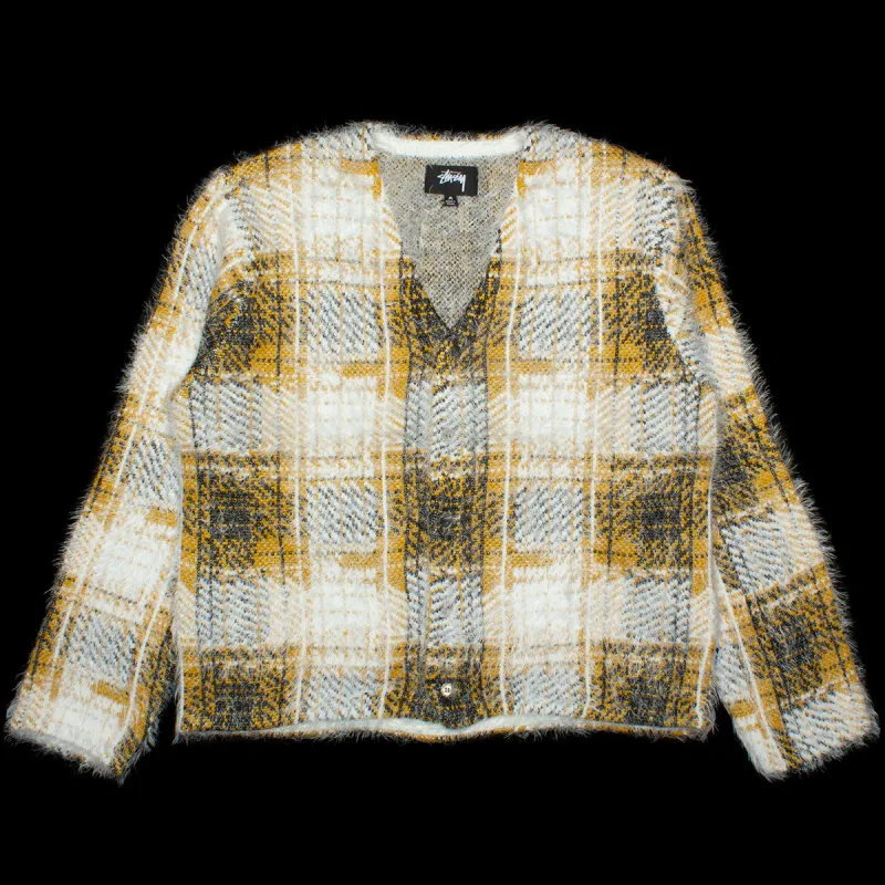 Hairy Plaid Cardigan sold by Premier