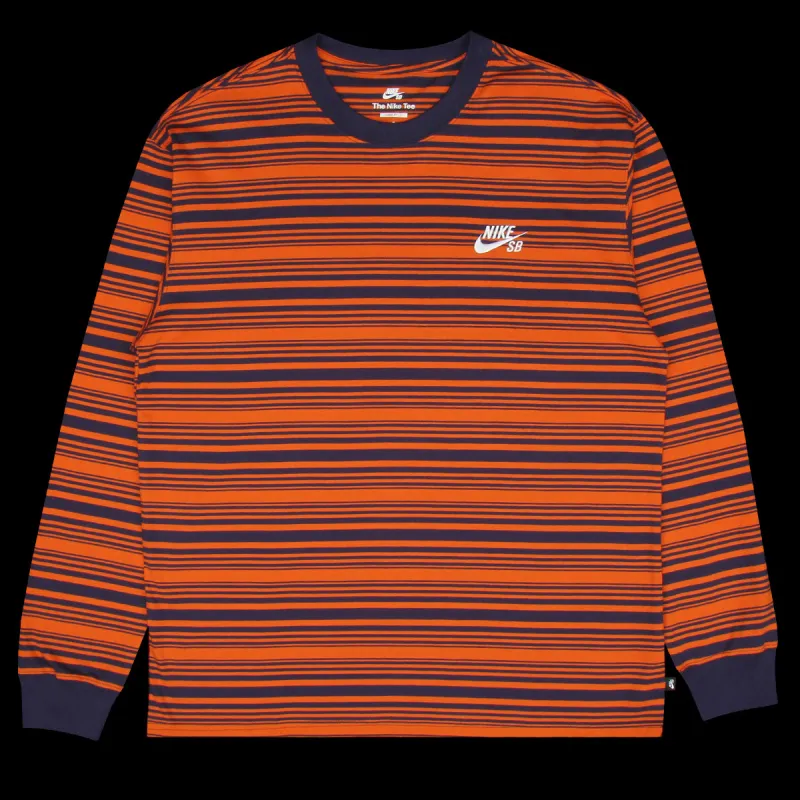 Striped L/S Logo T-Shirt sold by Premier
