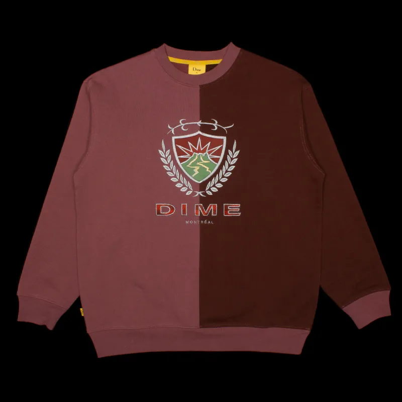 Split Crest Crewneck sold by Premier