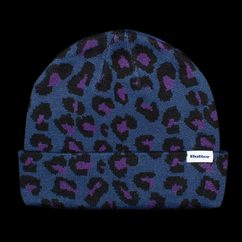 Leopard Beanie made by Butter