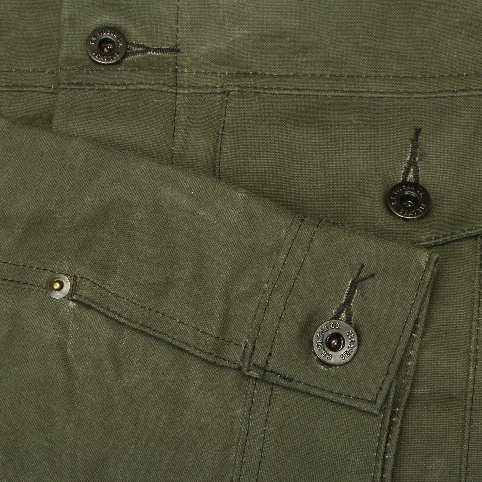 Tin Cloth Short Lined Cruiser Jacket sold by Premier product image thumbnail 2