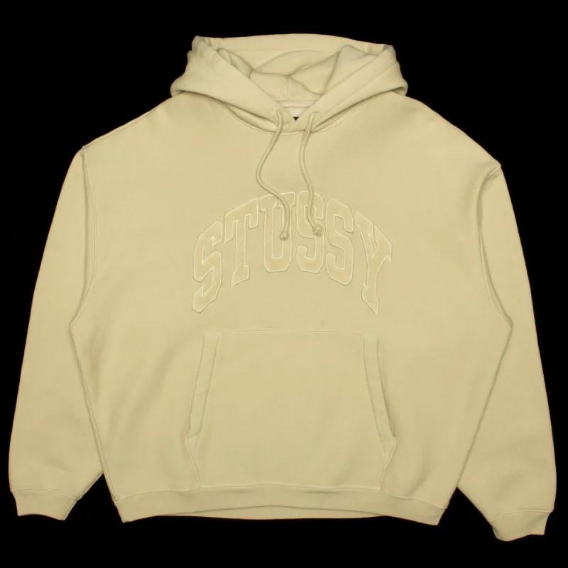 Embroidered Relaxed Hoodie made by Stussy