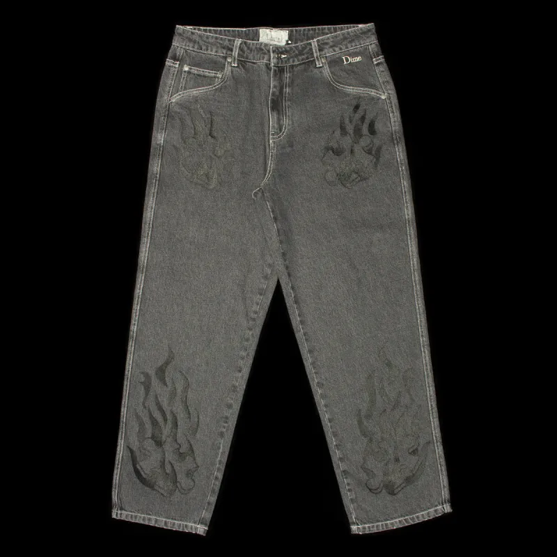 Flamepuzz Relaxed Denim Pant sold by Premier