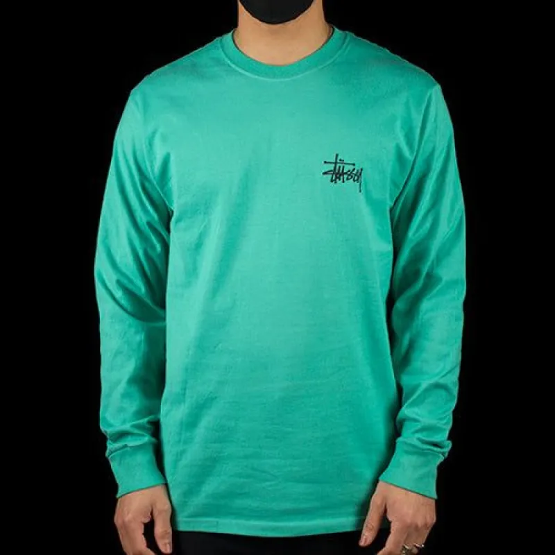 Basic Stussy L/S T-Shirt sold by Premier