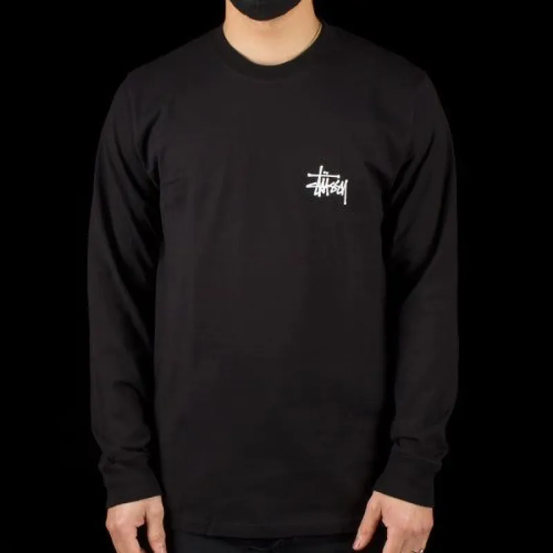Basic Stussy L/S T-Shirt sold by Premier