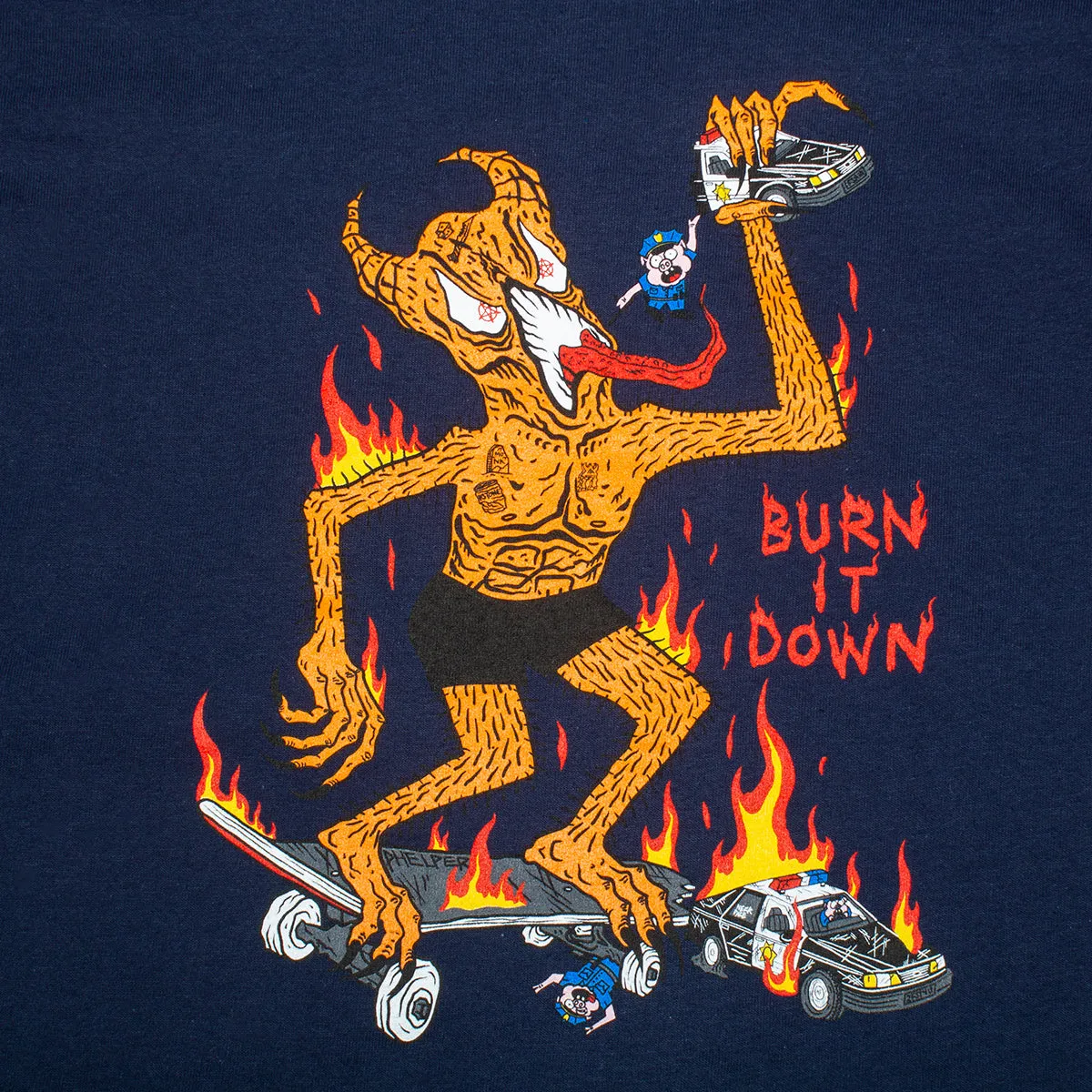 Burn It Down T-Shirt sold by Premier product image thumbnail 4