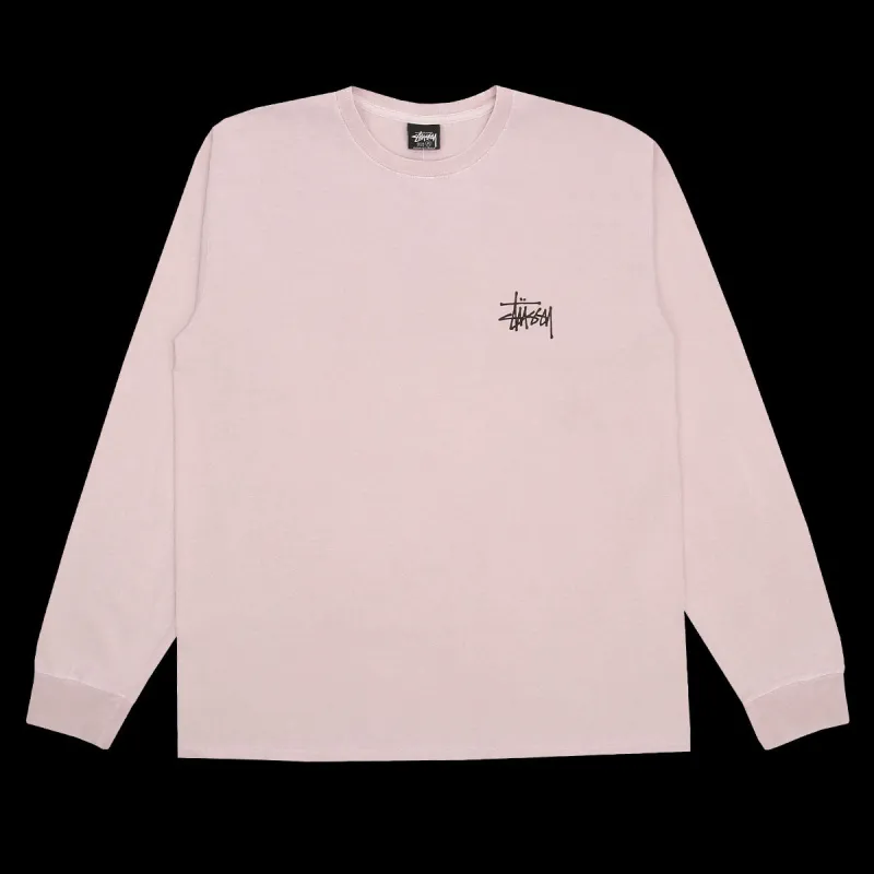 Basic Stussy Pigment Dyed L/S T-Shirt sold by Premier