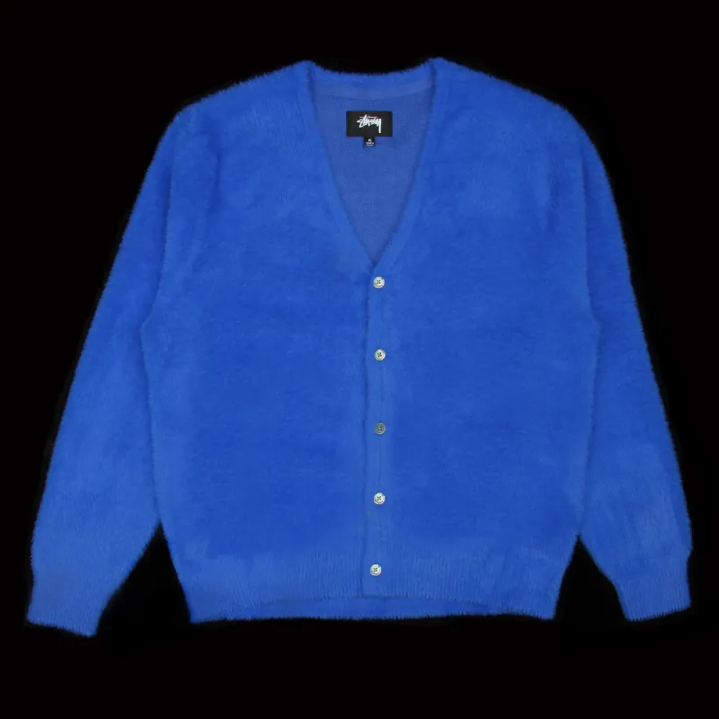 Shaggy Cardigan made by Stussy