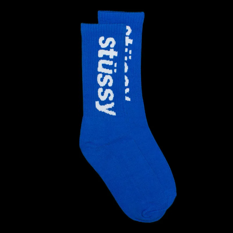 Helvetica Crew Sock sold by Premier
