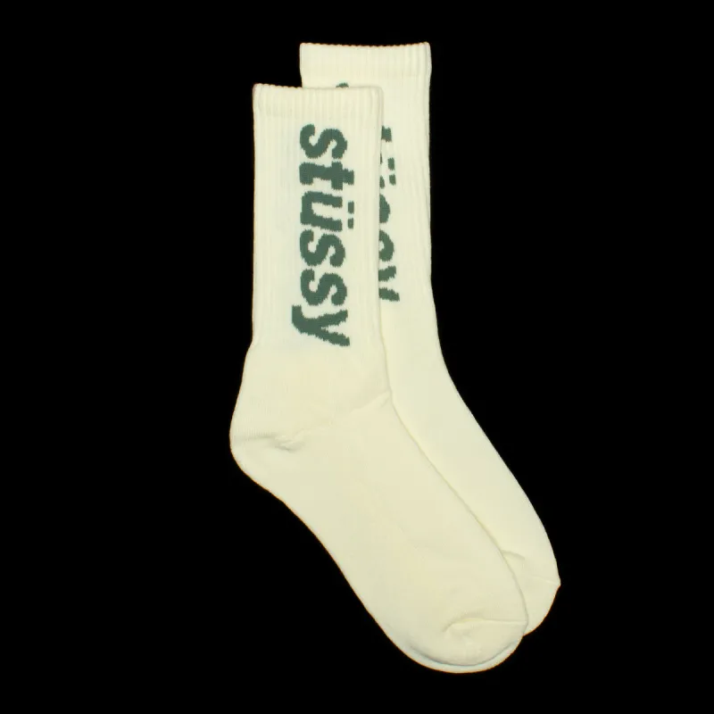 Helvetica Crew Socks sold by Premier
