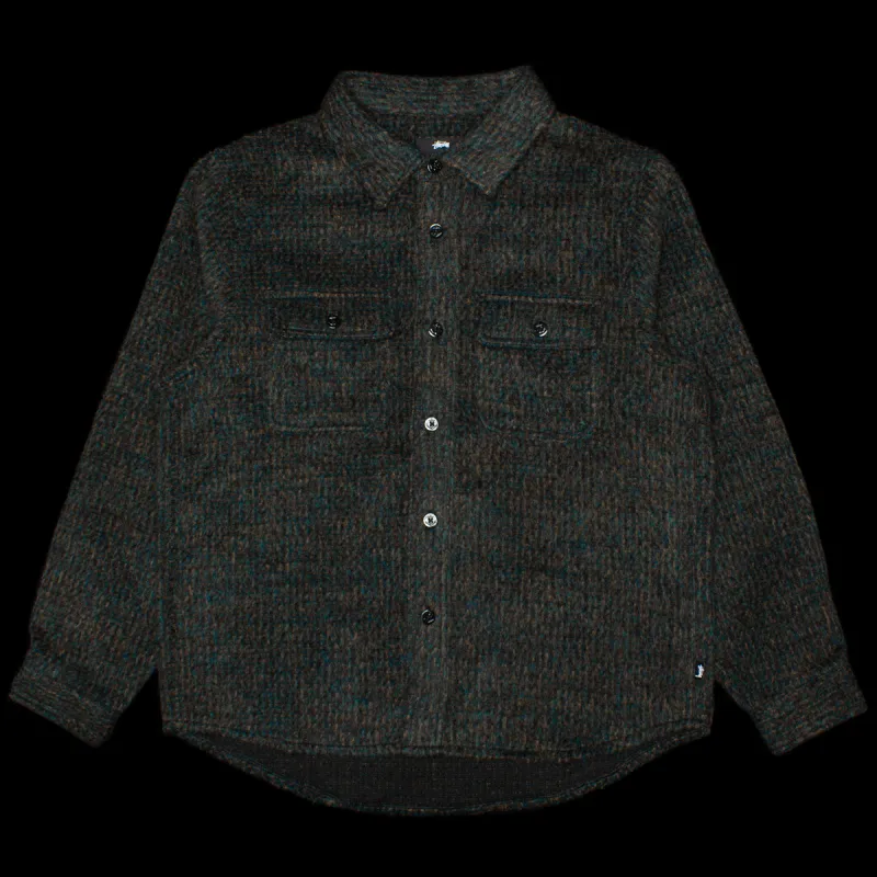 Speckled Wool CPO Shirt sold by Premier