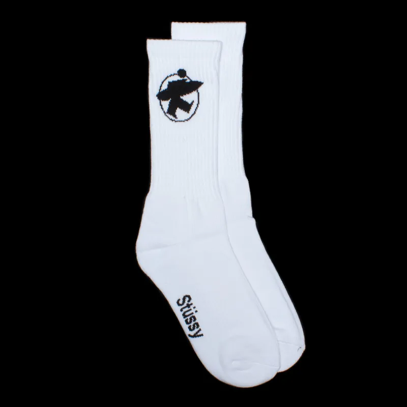 Surfman Crew Sock made by Stussy