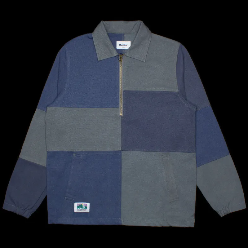 Washed Canvas Patchwork Jacket sold by Premier