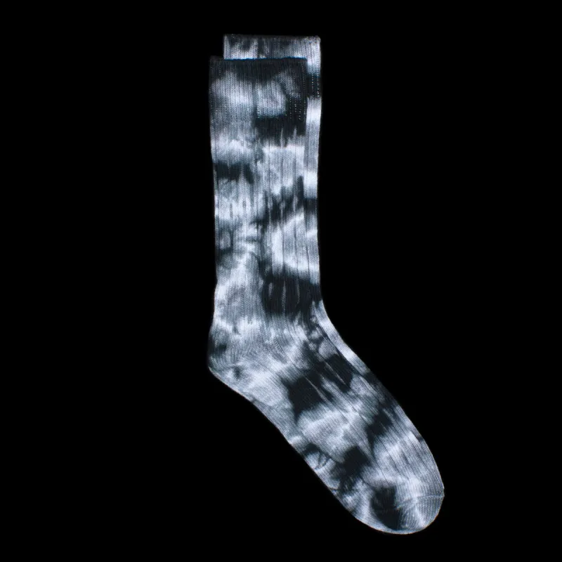 Dyed Ribbed Crew Sock sold by Premier