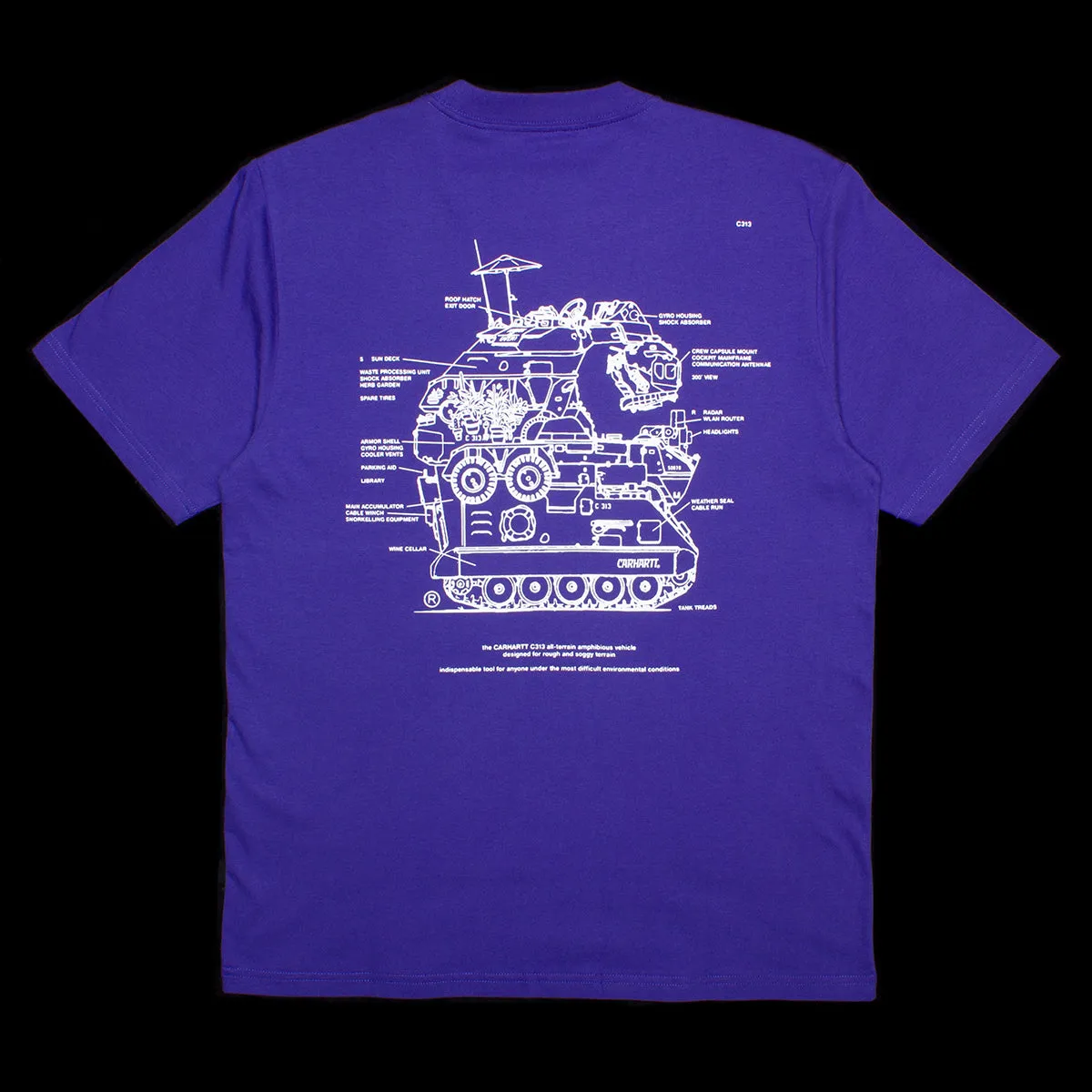 S/S Blueprint T-Shirt sold by Premier product image thumbnail 3