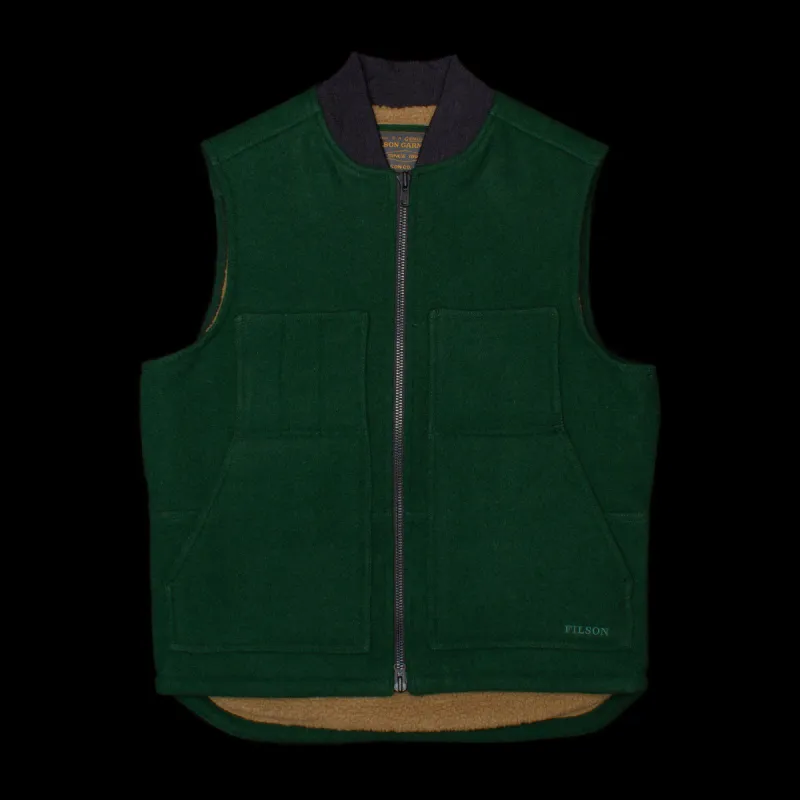 Lined Mackinaw Wool Work Vest sold by Premier