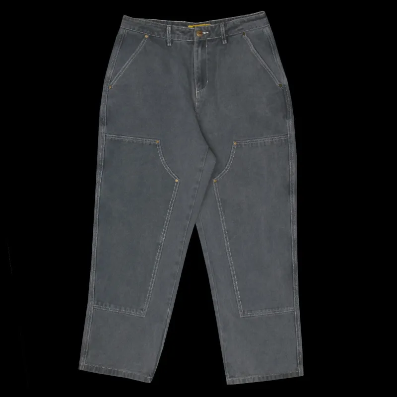 Washed Canvas Double Knee Pants made by Butter
