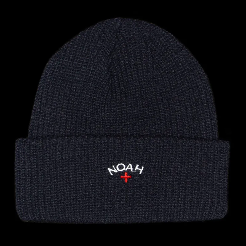 NOAH Tri-Color Beanie ビーニー ニット帽 帽子 ノア NOAH Tri-Color Beanie Black ノア ビーニー ニット帽