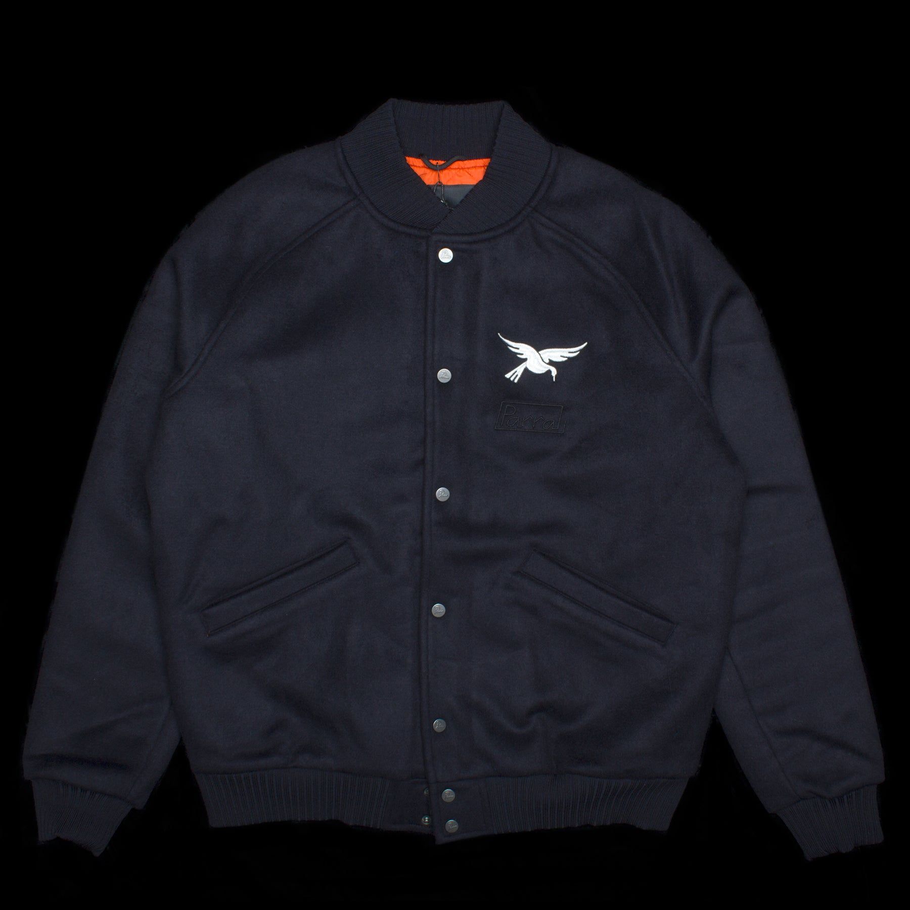 Sad Pencil Wool Varsity Jacket sold by Premier